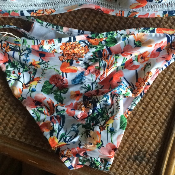 💐Lucky Brand Lucky Garden swim top bottom bikini - Picture 6 of 8